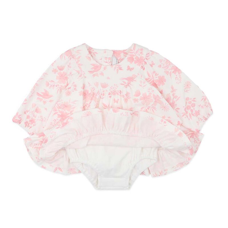 B&eacute;b&eacute; Fern Birds Organic Overlay Dress image number 0